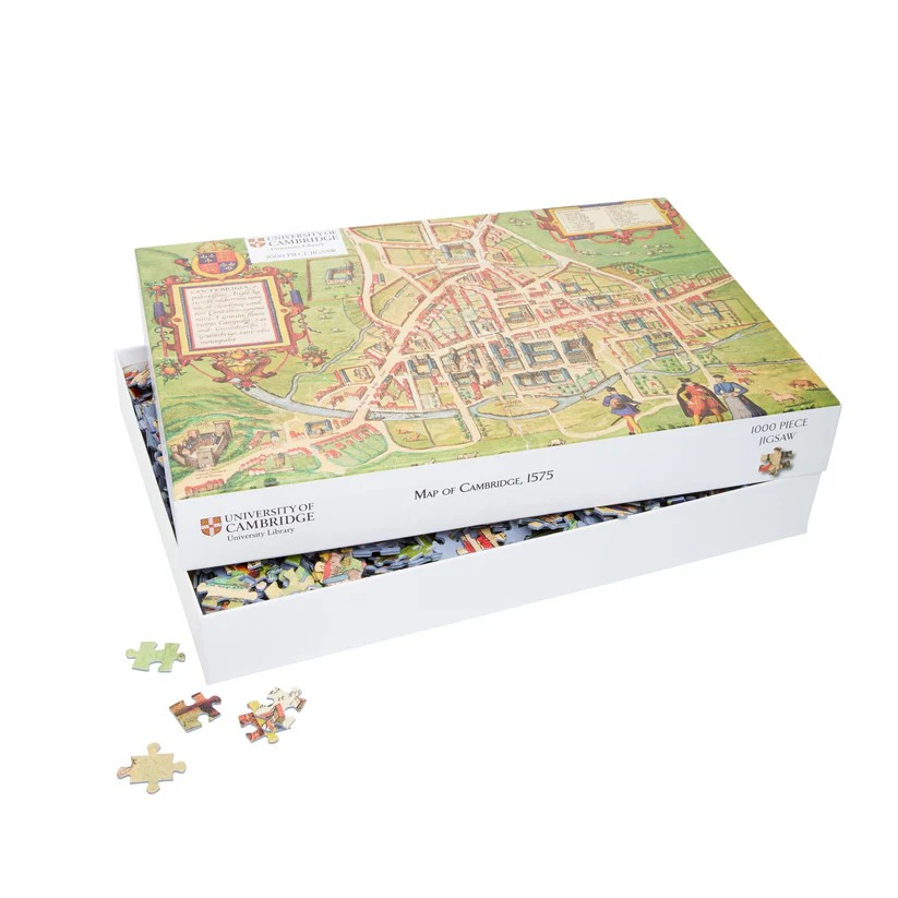 Map of Cambridge 1575 Jigsaw