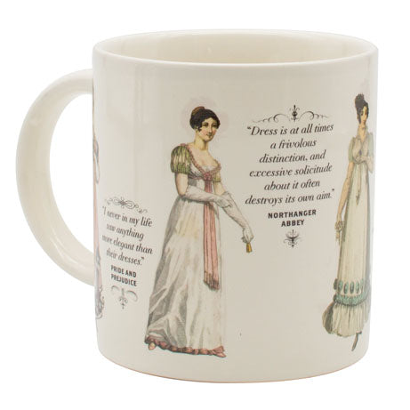 Jane Austen Regency Finery Changing Mug