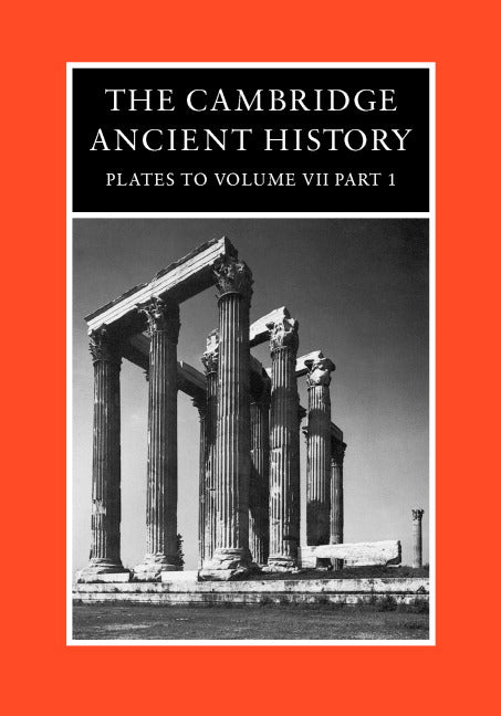 SALE The Cambridge Ancient History Plates to Volume VII, Part I