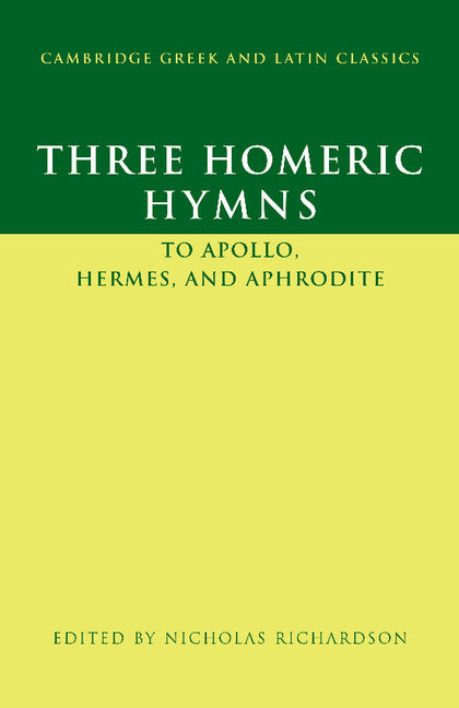 SALE Three Homeric Hymns