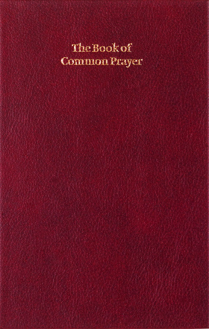 Book of Common Prayer: Enlarged Print Burgundy, CP420 –