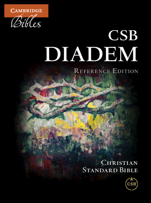 CSB Diadem Reference Edition, Black Calf Split Leather, Red-Letter Text, CS544:XR