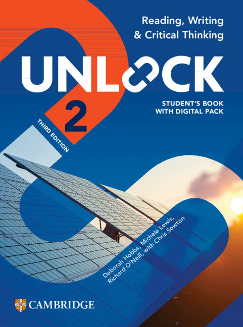 Unlock Level 2 Reading, Writing and Critical Thinking Student's Book with Digital Pack 3rd Edition