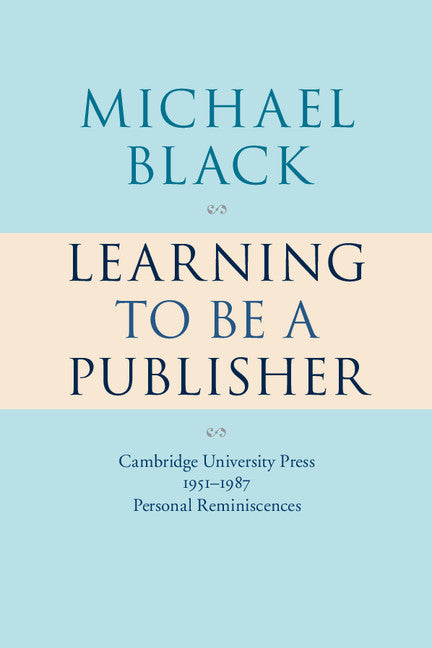 Learning to be a Publisher
