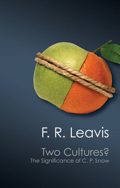 SALE Two Cultures? The Significance of C. P. Snow