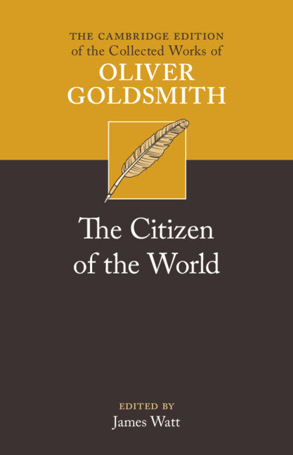 SALE The Citizen of the World (The Cambridge Edition of the Collected Works of Oliver Goldsmith)