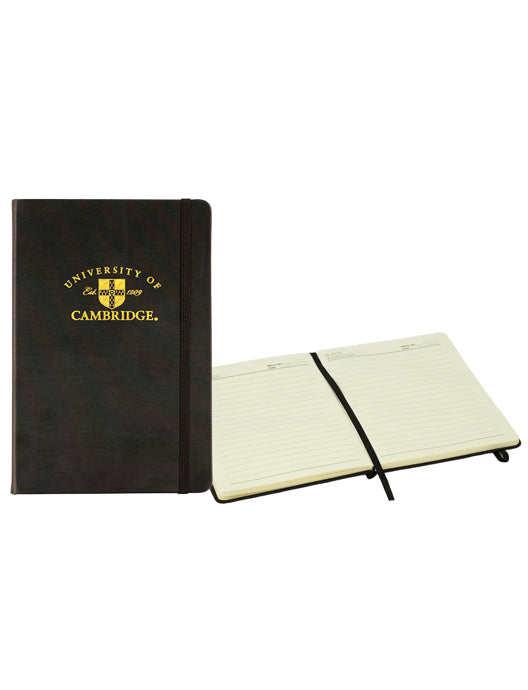 Embossed A5 Cambridge University Notebook