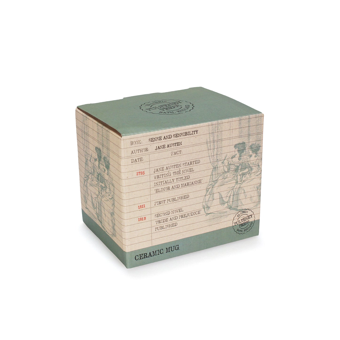 Sense and Sensibility Jane Austen Mug