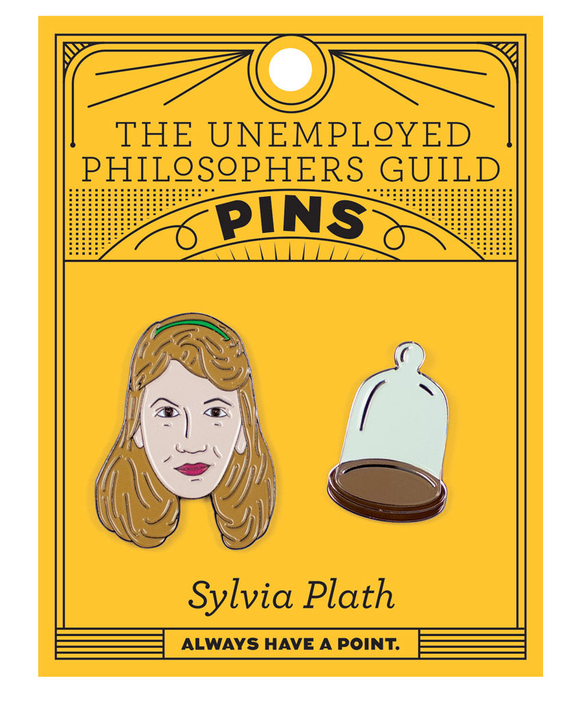 Sylvia Plath Enamel Pin