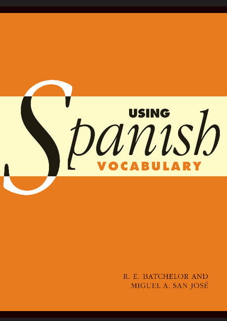 SALE Using Spanish Vocabulary