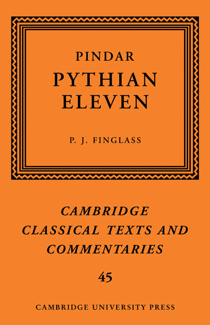 Pindar: 'Pythian Eleven'