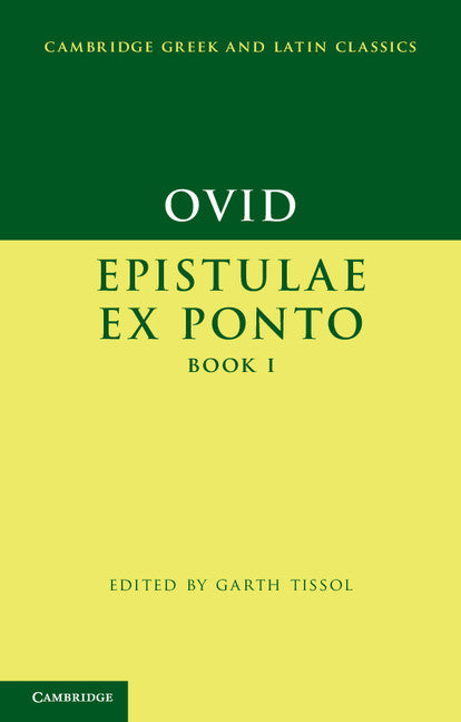 Ovid: Epistulae ex Ponto Book I