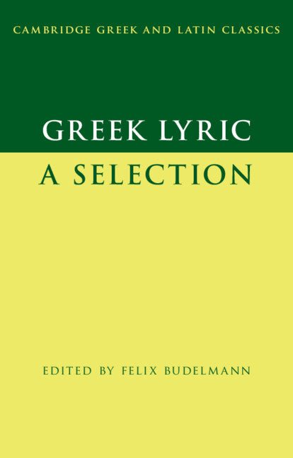 Greek Lyric