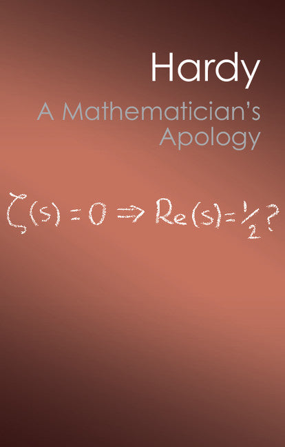 A Mathematician's Apology