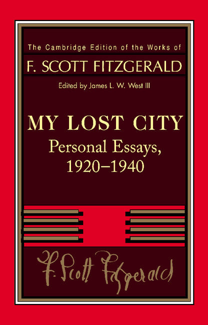 Fitzgerald: My Lost City