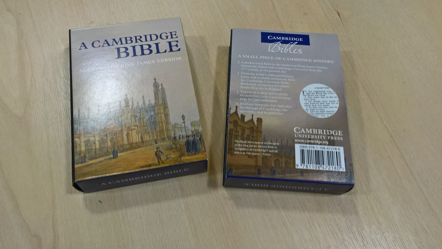 Exclusive CUP Bookshop KJV Bible