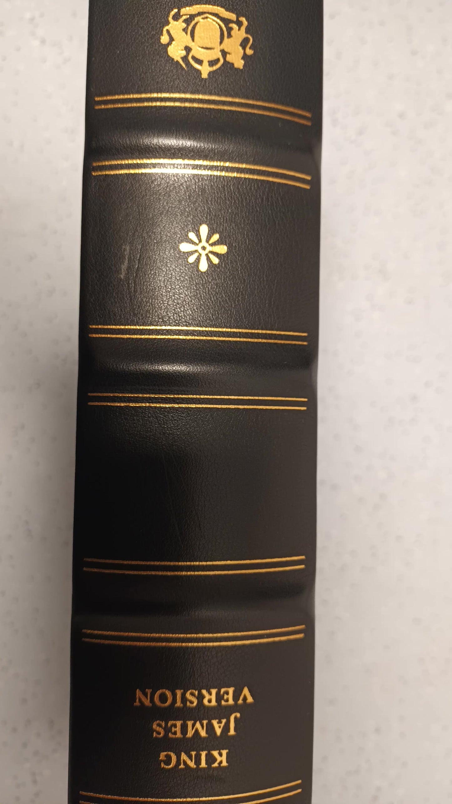 SALE Cambridge KJV Family Chronicle Bible, Black Calfskin Leather over Boards