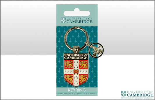 Cambridge University Shield Don Charm Keyring