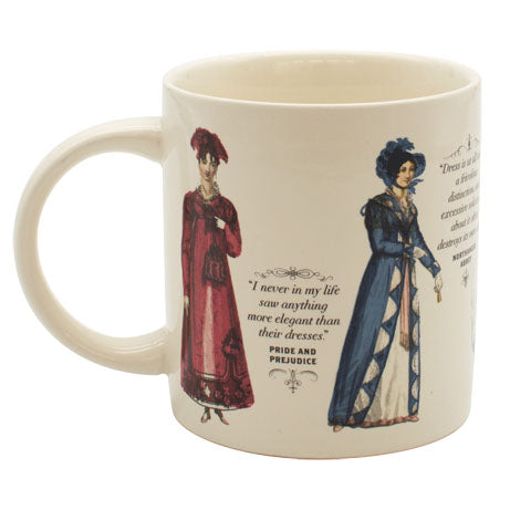 Jane Austen Regency Finery Changing Mug