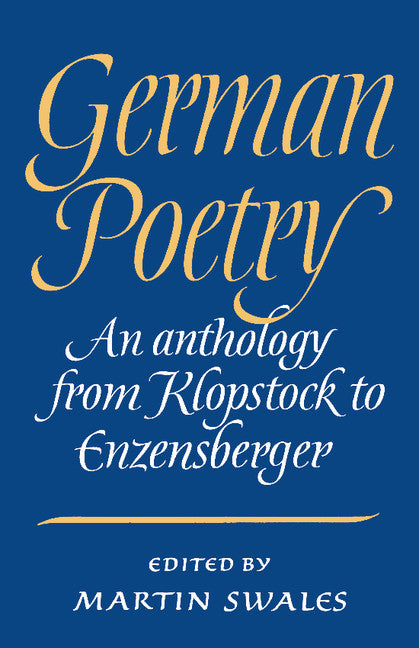 German Poetry
