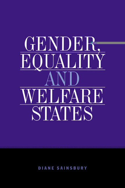 Gender, Equality and Welfare States
