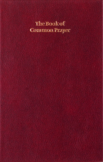 Book of Common Prayer: Enlarged Print Burgundy, CP420