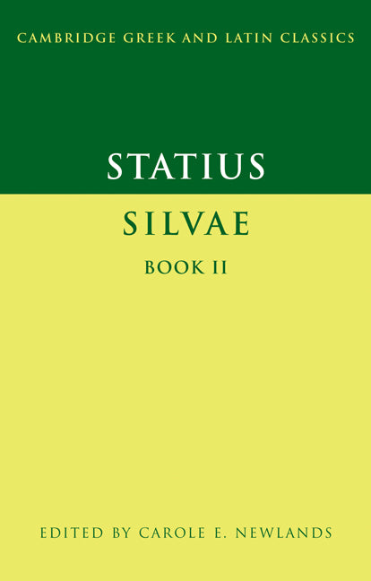 SALE Statius: Silvae Book II