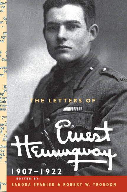 SALE The Letters of Ernest Hemingway  Volume 1: 1907–1922