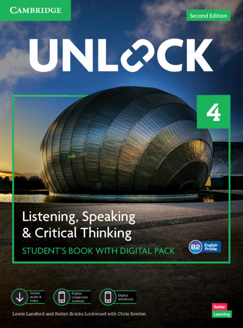 SALE Unlock Listening, Speaking and Critical Thinking 4 with Digital Pack