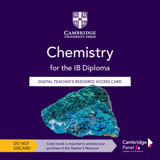 Chemistry for the IB Diploma Digital Teacher's Resource Access Card