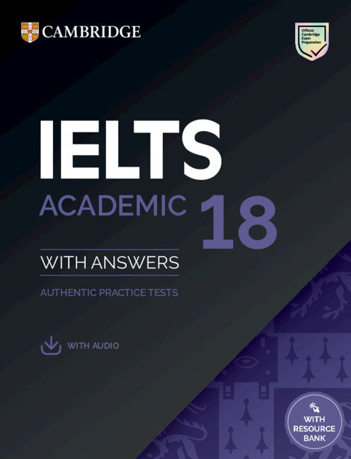 Cambridge　18　with　Answers　with　–　Resource　Academic　with　University　Press　Student's　IELTS　Audio　Book　Bookshop
