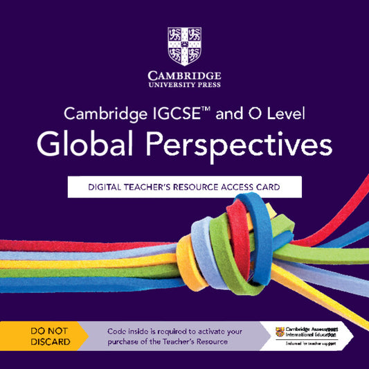 Cambridge IGCSE and O Level Global Perspectives Digital Teacher's Resource Access Card