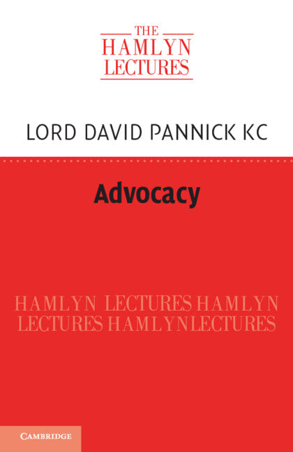Canadian Institute for Advanced Legal Studies – The Cambridge Lectures 2025
