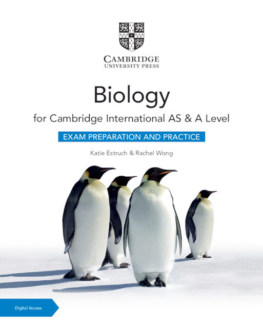SALE Cambridge International AS & A Level Biology Exam Preparation and Practice with Digital Access (2 Years)