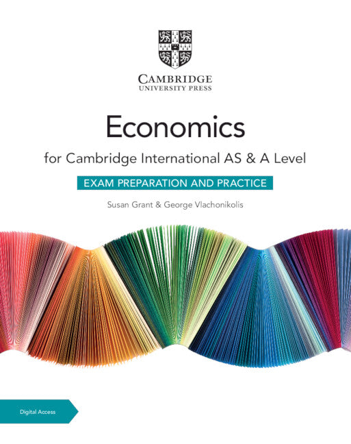 SALE Cambridge International AS & A Level Economics Exam Preparation and Practice with Digital Access (2 Years)