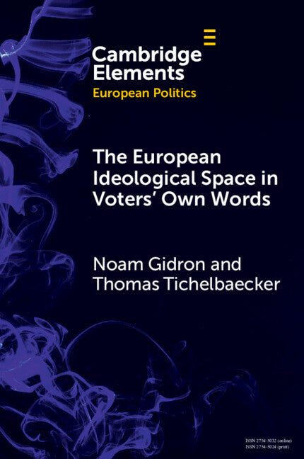 The European Ideological Space in Voters' Own Words