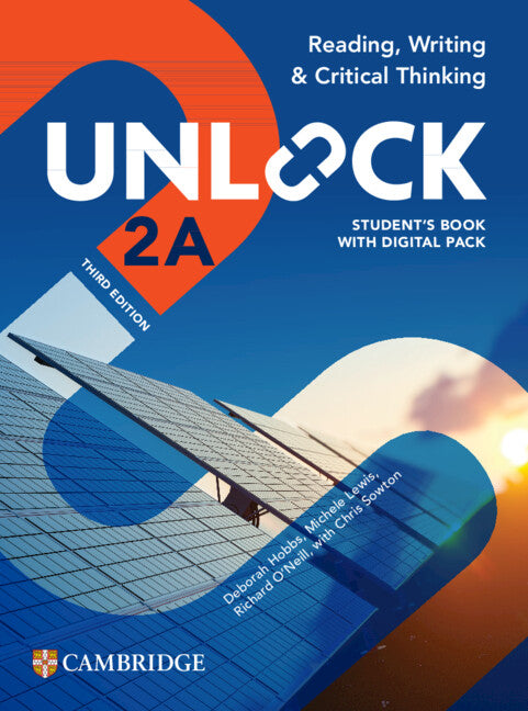 Unlock Level 2A Reading, Writing and Critical Thinking Student's Book with Digital Pack 3rd Edition