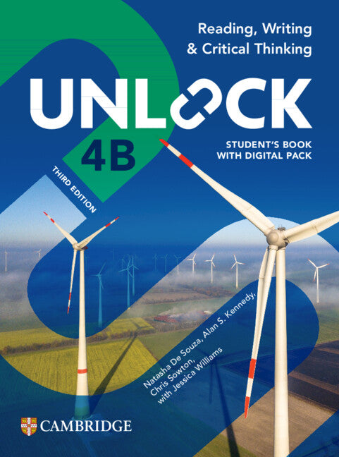 Unlock Level 4B Reading, Writing and Critical Thinking Student's Book with Digital Pack 3rd Edition