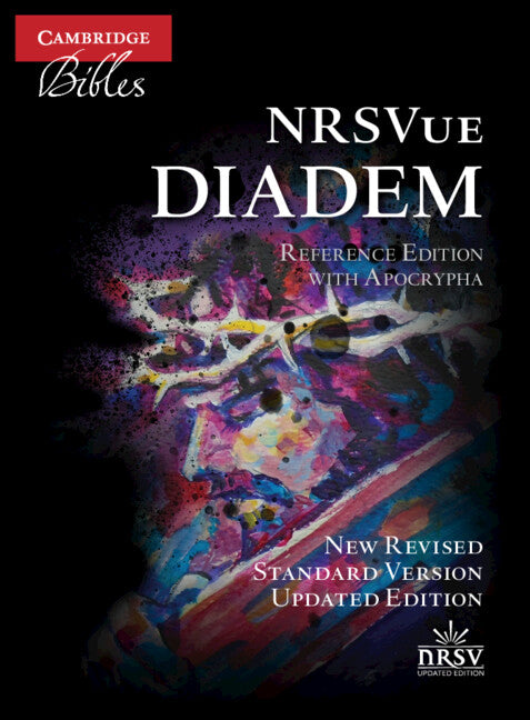 NRSVue Diadem Reference Edition with Apocrypha, Brown Calfskin Leather, NR545:XEA
