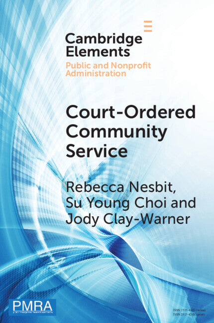 Court-Ordered Community Service – Cambridge University Press Bookshop
