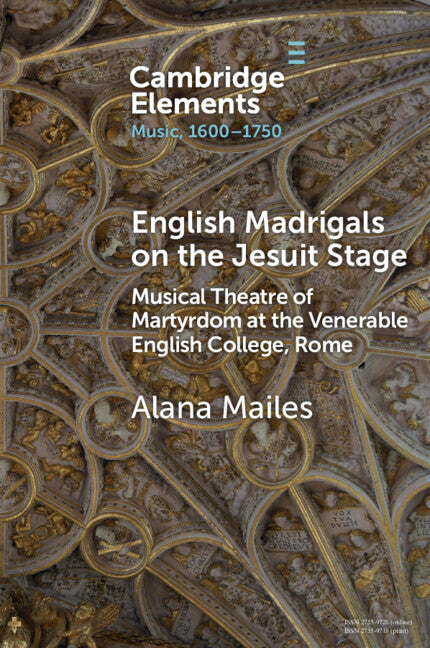 English Madrigals on the Jesuit Stage