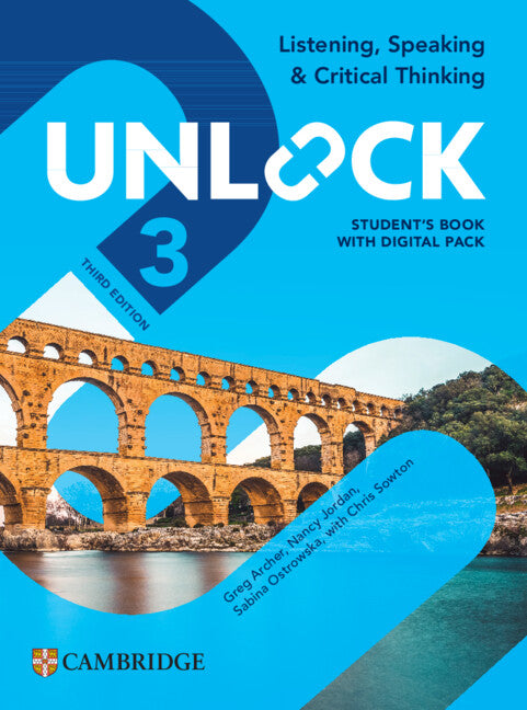 Unlock Level 3 Listening, Speaking and Critical Thinking Student's Book with Digital Pack 3rd Edition