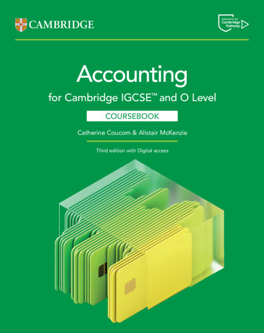 Cambridge IGCSE™ and O Level Accounting Coursebook with Digital Access (2 Years) 3rd Edition