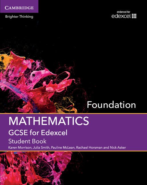 GCSE Mathematics for Edexcel Foundation Student Book with Online Subscription (3 Years)