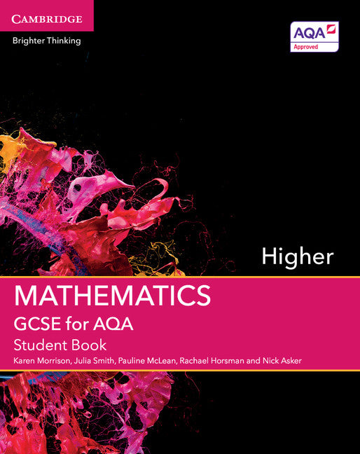 GCSE Mathematics for AQA Higher Student Book with Online Subscription (3 Years)