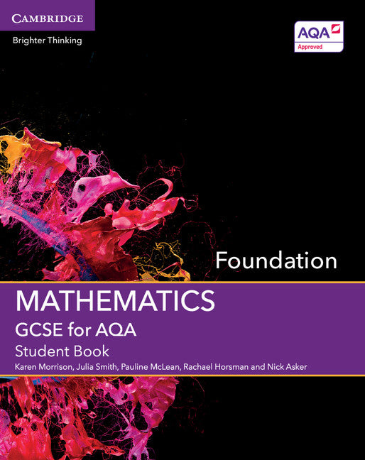 GCSE Mathematics for AQA Foundation Student Book with Online Subscription (3 Years)