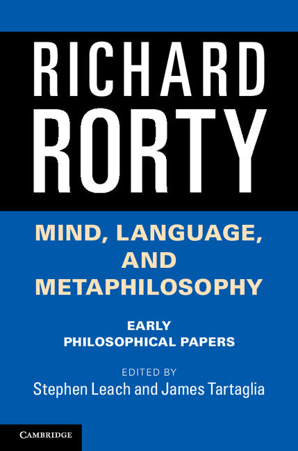 Mind, Language and Metaphilosophy