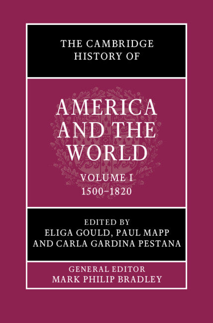 SALE The Cambridge History of America and the World  Volume 1:  1500–1820