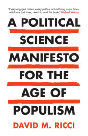SALE A Political Science Manifesto for The Age of Populism