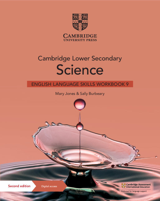 Cambridge Lower Secondary Science English Language Skills Workbook 9 With Digital Access (1 Year)